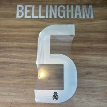 2025 - 26 REAL MADRID AWAY CUP NAMESET BELLINGHAM