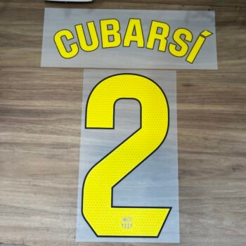 2025 - 26 BARCELONA HOME LIGA NAMESET CUBARSI