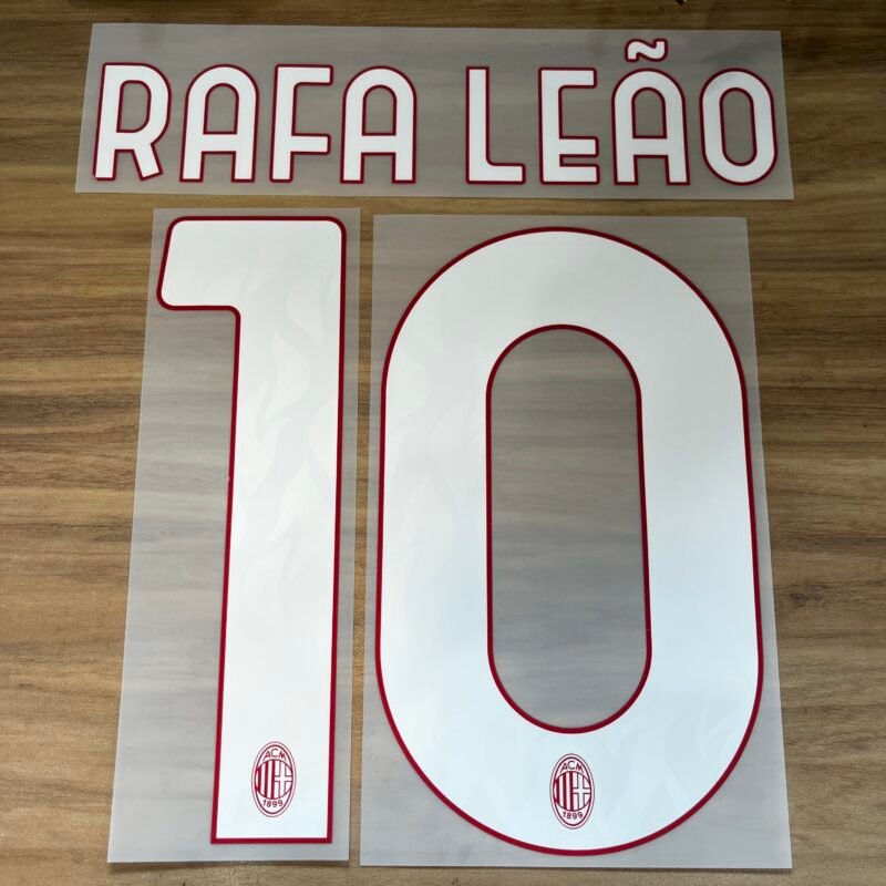 2025 - 26 AC MILAN HOME LIGA NAMESET RAFA LEAO