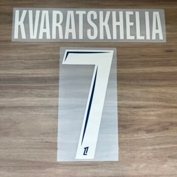 2024 - 25 PARIS ST GERMAIN 4TH UCL NAMESET KVARATSKHELIA