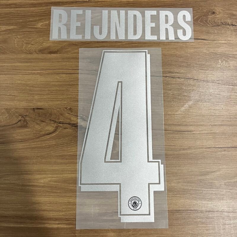 2025 - 26 MANCHESTER CITY AWAY CUP NAMESET REIJNDERS