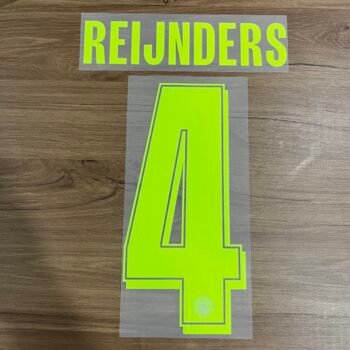 2025 - 26 MANCHESTER CITY CUP THIRD NAMESET REIJNDERS