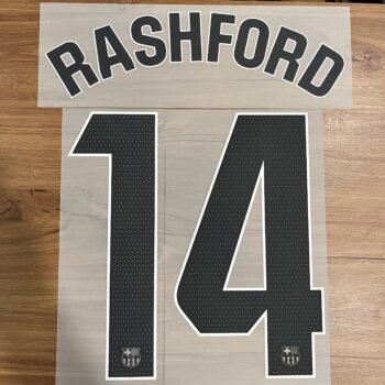 2025 - 26 BARCELONA AWAY LIGA NAMESET RASHFORD