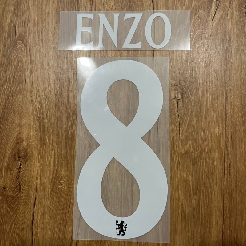 2025 - 26 CHELSEA THIRD CUP NAMESET ENZO