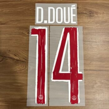 2024 - 25 PARIS ST GERMAIN HOME CUP NAMESET DOUE