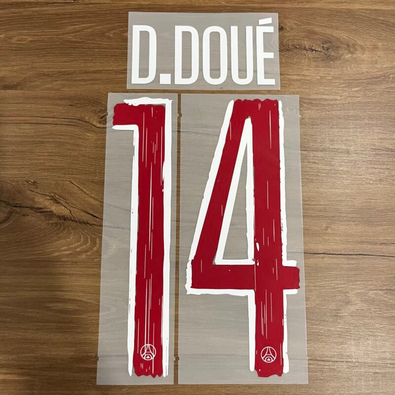 2024 - 25 PARIS ST GERMAIN HOME CUP NAMESET DOUE