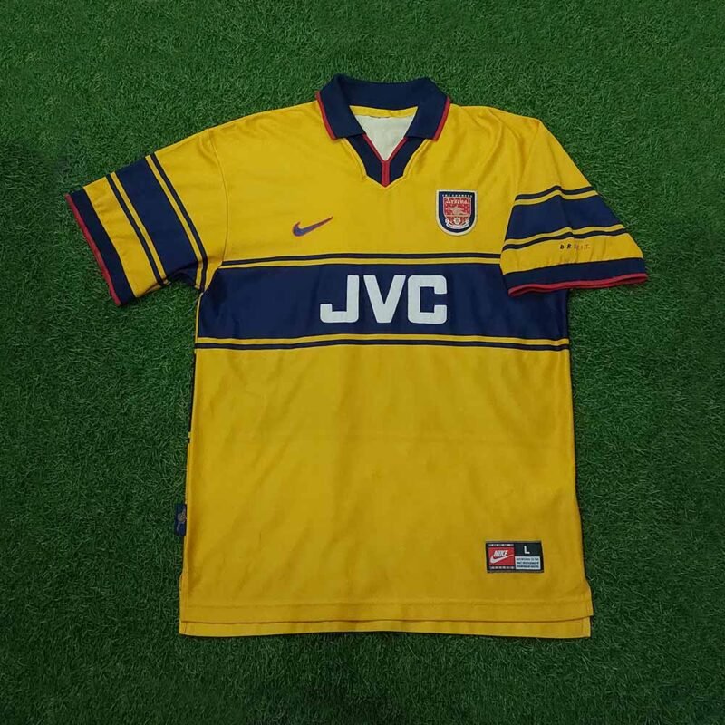 1997 – 99 ARSENAL AWAY SHIRT BERGKAMP - Image 2