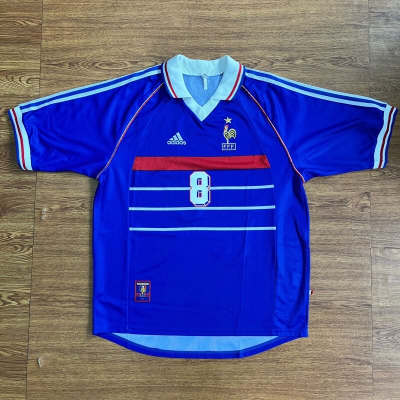 1998 - 99 FRANCE HOME SHIRT DESAILLY - Image 2