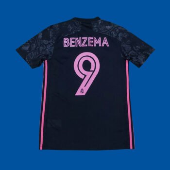 2020 – 21 REAL MADRID THIRD SHIRT BENZEMA