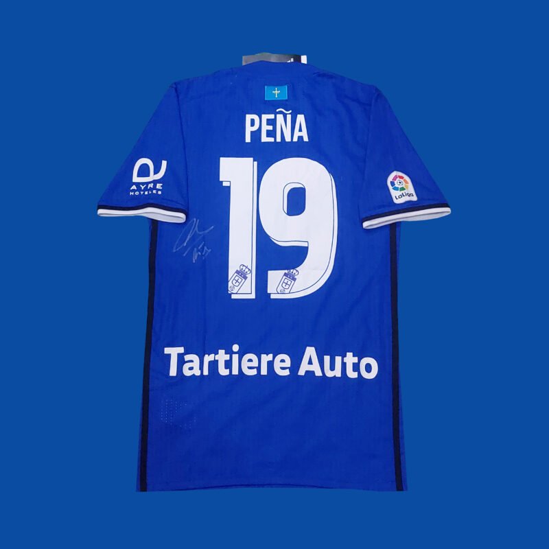 2016 – 17 REAL OVIEDO HOME SHIRT CARLOS PEÑA