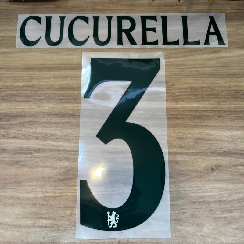 2025 CHELSEA AWAY CUP NAMESET CUCURELLA