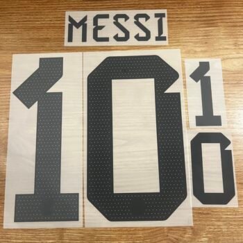 2023 - 24 ARGENTINA HOME ( 3 STARS) NAMESET MESSI