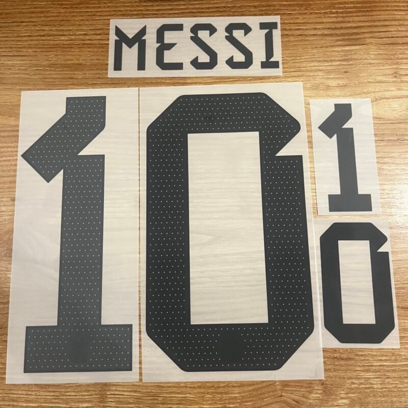 2023 - 24 ARGENTINA HOME ( 3 STARS) NAMESET MESSI