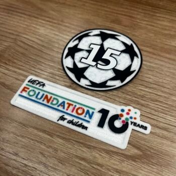 2025 - 26 REAL MADRID UCL + FOUNDATION 10YRS PATCH