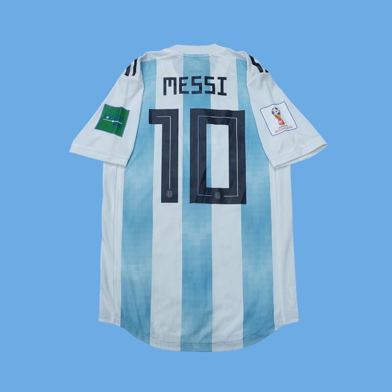 2018 ARGENTINA HOME AUTHENTIC CLIMACHILL P2R SHIRT MESSI
