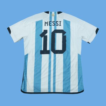 2023 ARGENTINA HOME AUTHENTIC HEATRDY P2R SHIRT MESSI