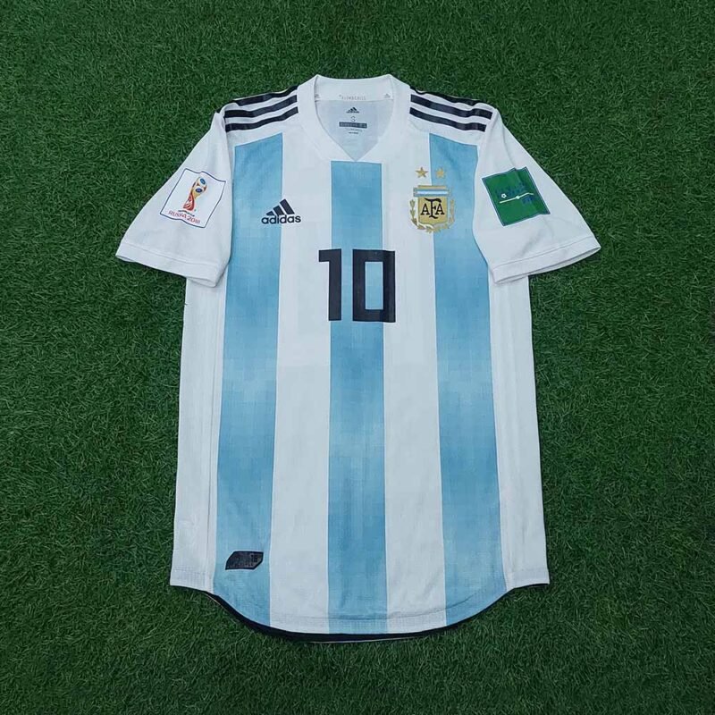 2018 ARGENTINA HOME AUTHENTIC CLIMACHILL P2R SHIRT MESSI - Image 2