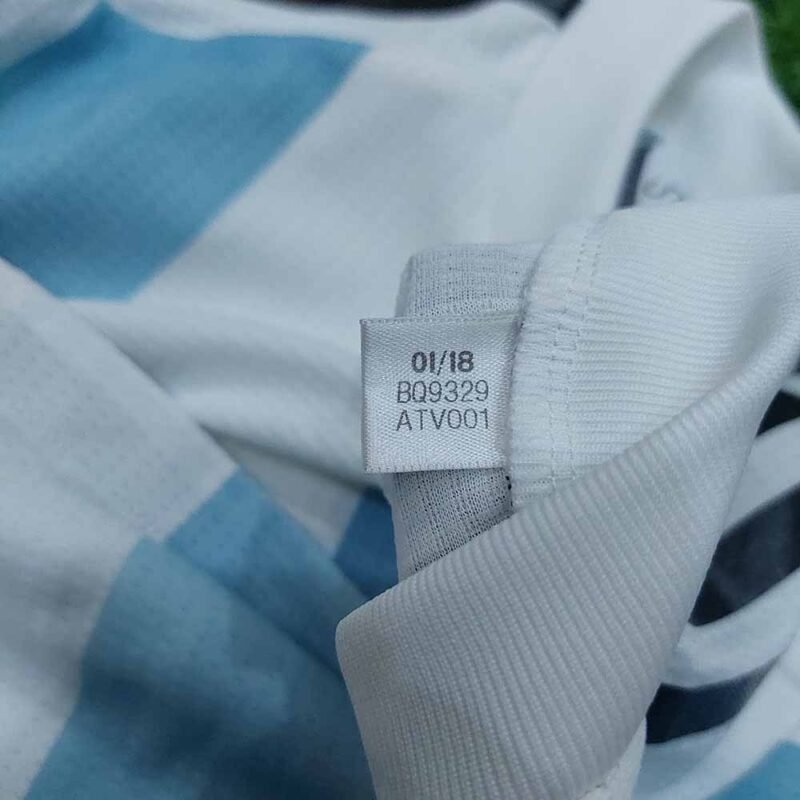 2018 ARGENTINA HOME AUTHENTIC CLIMACHILL P2R SHIRT MESSI - Image 5