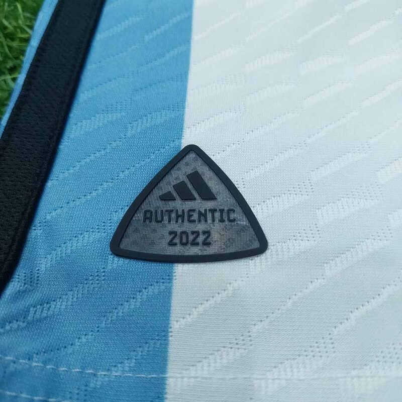 2023 ARGENTINA HOME AUTHENTIC HEATRDY P2R SHIRT MESSI - Image 3