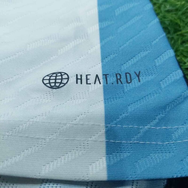 2023 ARGENTINA HOME AUTHENTIC HEATRDY P2R SHIRT MESSI - Image 4