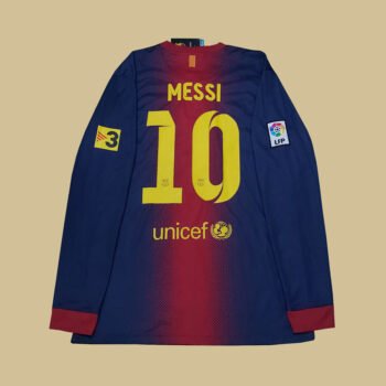 2012 – 13 BARCELONA HOME LS SHIRT MESSI