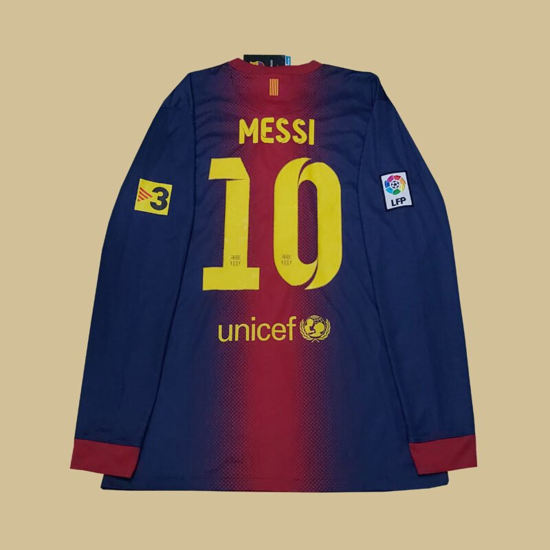 2012 – 13 BARCELONA HOME LS SHIRT MESSI