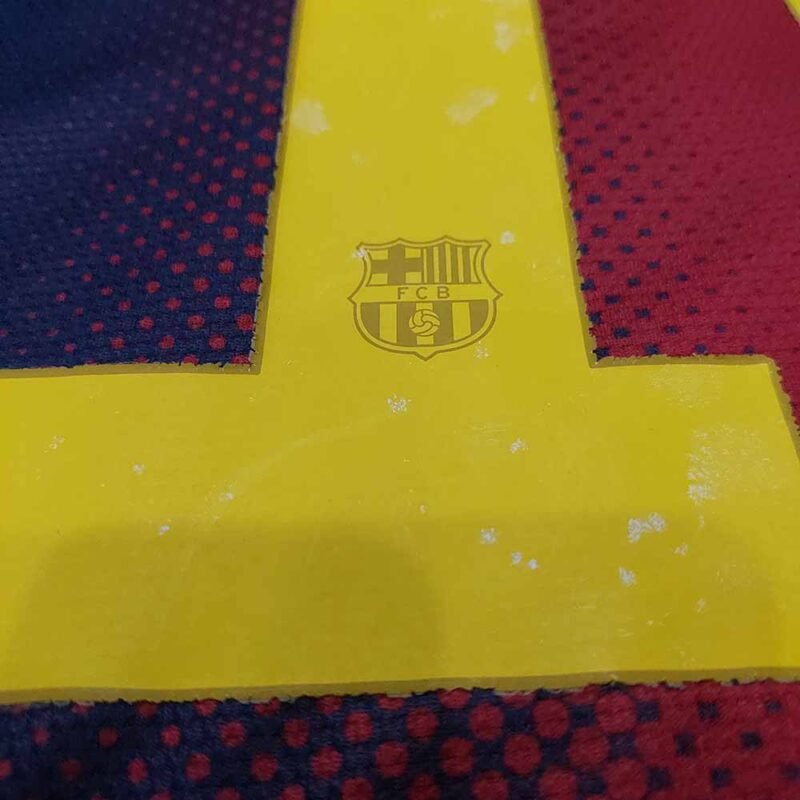 2012 – 13 BARCELONA HOME LS SHIRT MESSI - Image 6