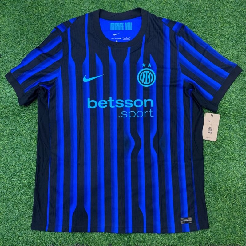 2025 - 26 INTER MILAN HOME PLAYER  AUTHENTIC ADV SHIRT BARELLA - Image 2
