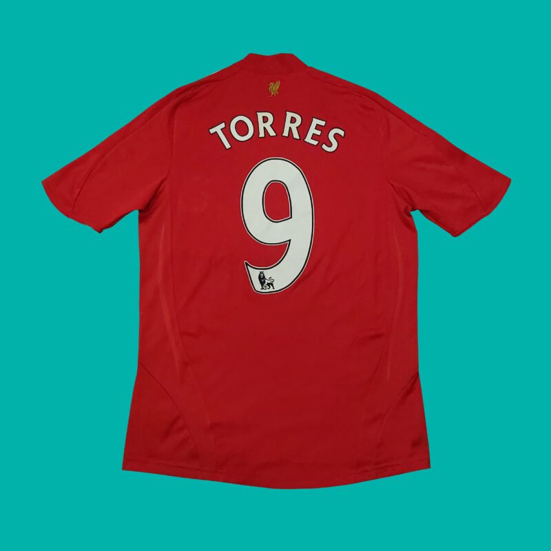 2008 – 10 LIVERPOOL HOME SHIRT TORRES