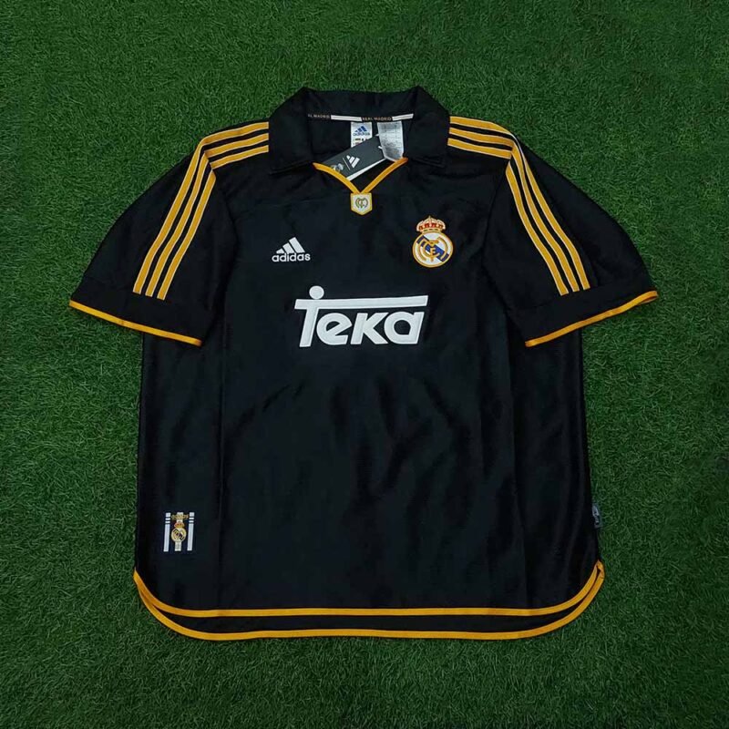 1999 – 00 REAL MADRID AWAY REISSUE SHIRT REDONDO - Image 2