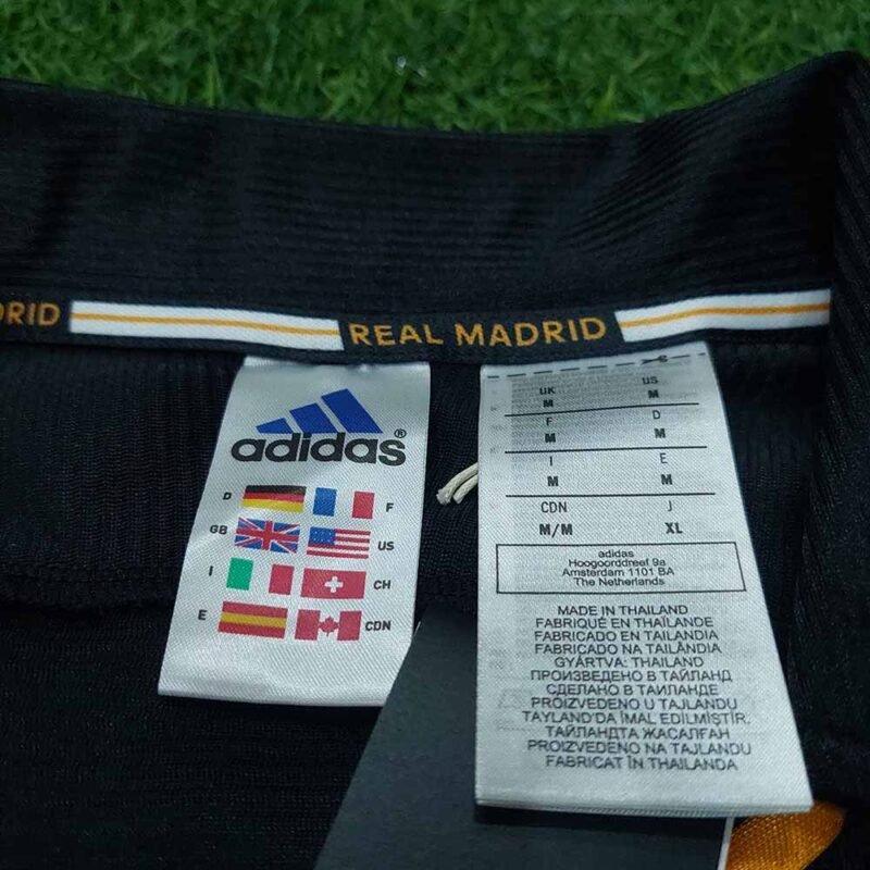 1999 – 00 REAL MADRID AWAY REISSUE SHIRT REDONDO - Image 3