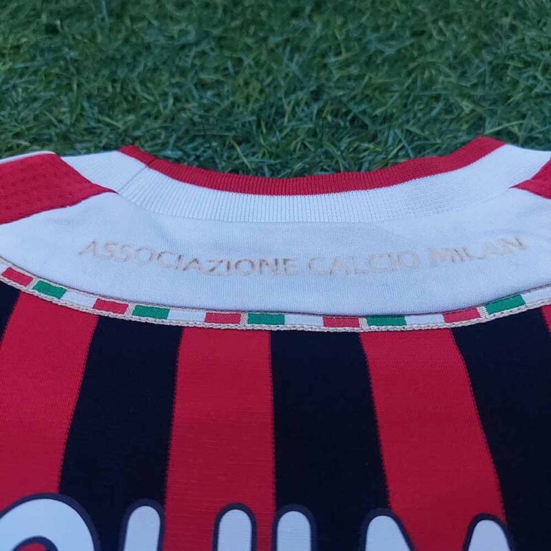 2011 – 12 AC MILAN HOME BOYS SHIRT IBRAHIMOVIC - Image 4
