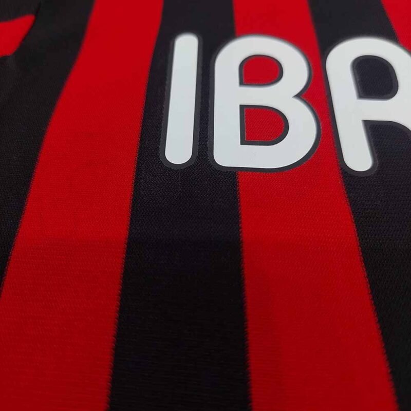 2011 – 12 AC MILAN HOME BOYS SHIRT IBRAHIMOVIC - Image 5