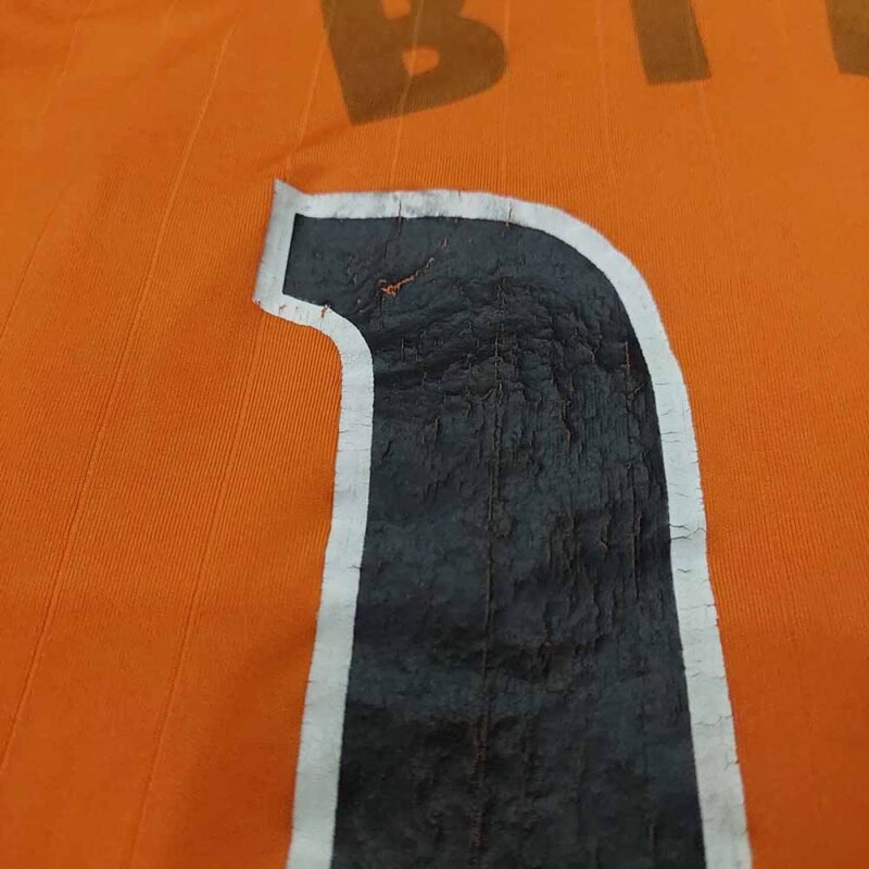 2010 – 11 PERSERU SERUI HOME MATCH WORN SHIRT BILLY - Image 6