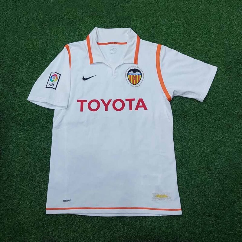 2007 – 08 VALENCIA HOME SHIRT VILLA - Image 2
