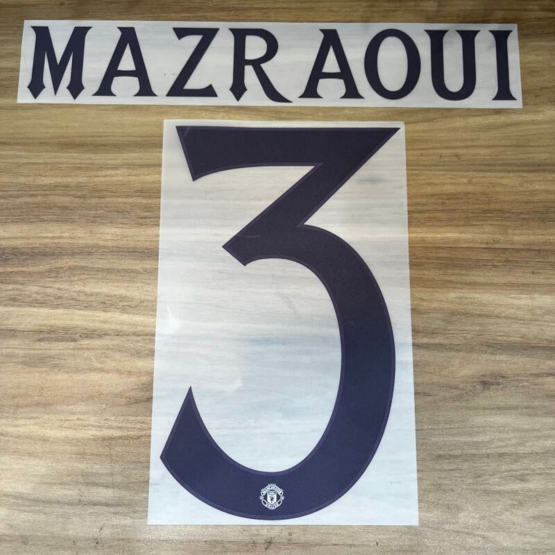 2025 - 26 MANCHESTER UNITED AWAY CUP NAMESET MAZRAOUI