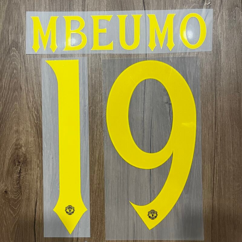 2025 - 26 MANCHESTER UNITED THIRD CUP NAMESET MBEUMO