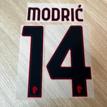 2025 - 26 AC MILAN AWAY NAMESET MODRIC