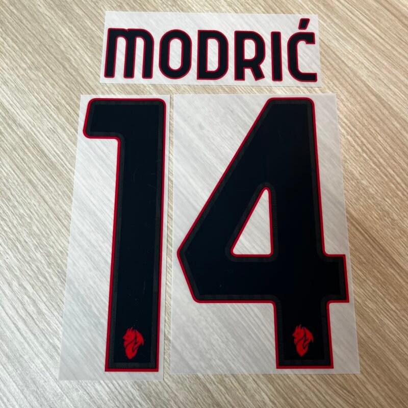 2025 - 26 AC MILAN AWAY NAMESET MODRIC