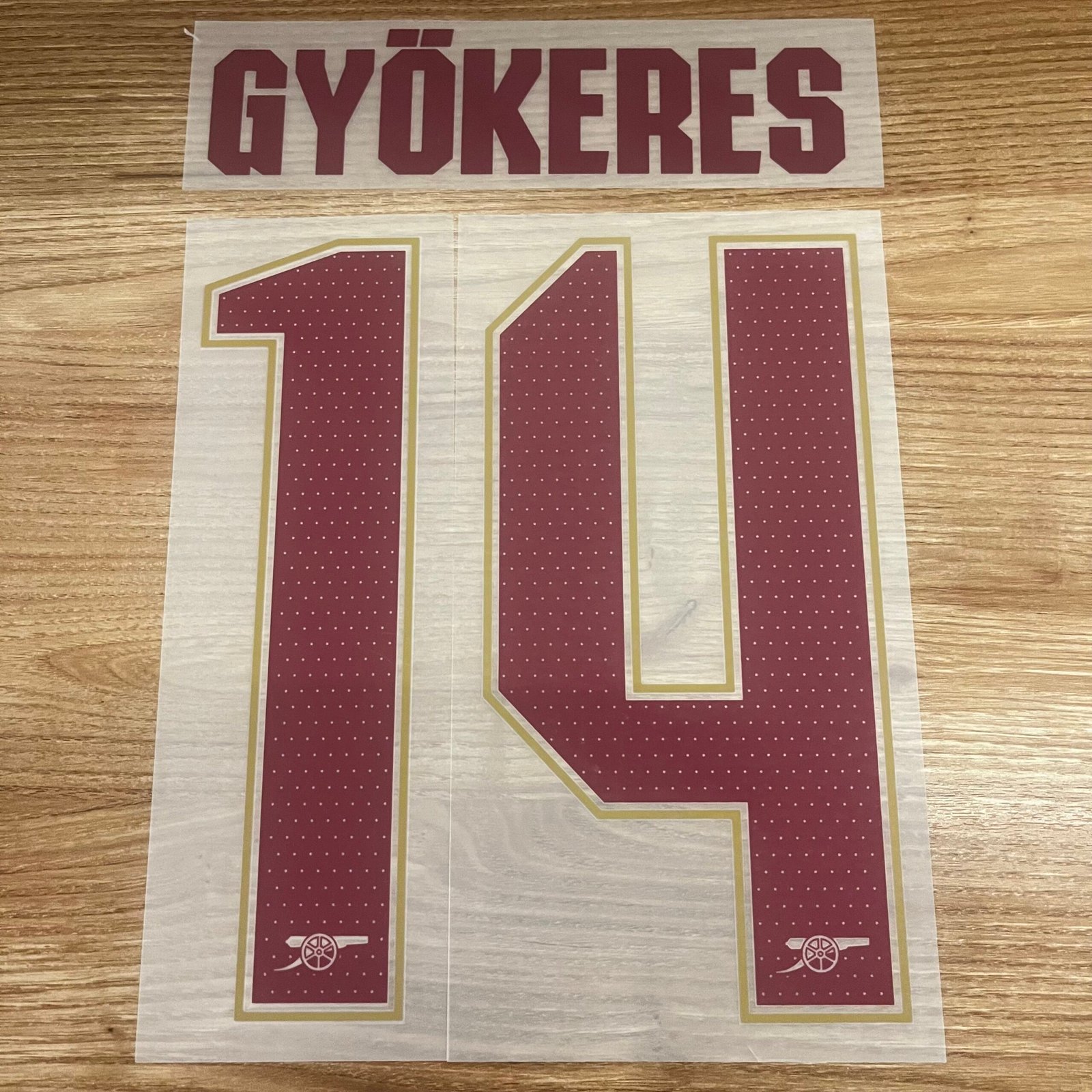 2025 - 26 ARSENAL THIRD CUP NAMESET GYOKERES