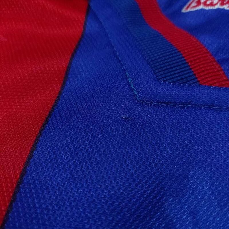 1996 – 97 BARCELONA HOME PLAYER ISSUE SHIRT RONALDO - Image 7