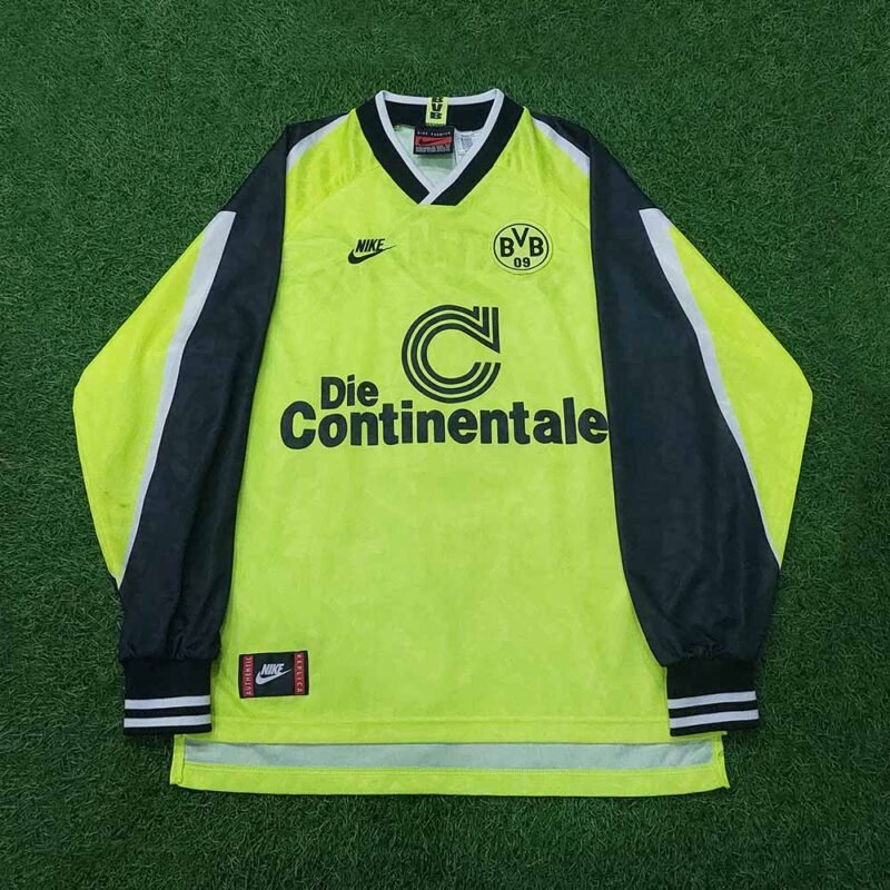 1995 – 96 BORUSSIA DORTMUND HOME LS SHIRT CHAPUISAT - Image 2