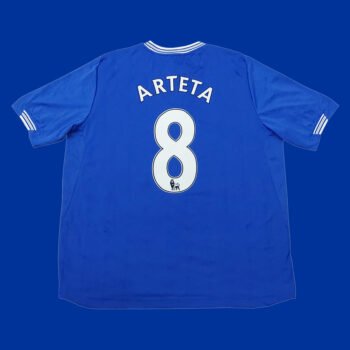 2009 – 10 EVERTON HOME SHIRT ARTETA