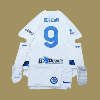 2023 – 24 INTER MILAN AWAY AUTHENTIC DRI-FIT ADV P2R SHIRT THURAM + SHORTS & SOCKS