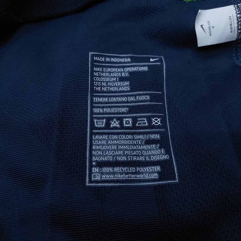 2017 – 18 INTER MILAN THIRD LS PLAYER ISSUE SAMPLE SHIRT VALERO - Image 3