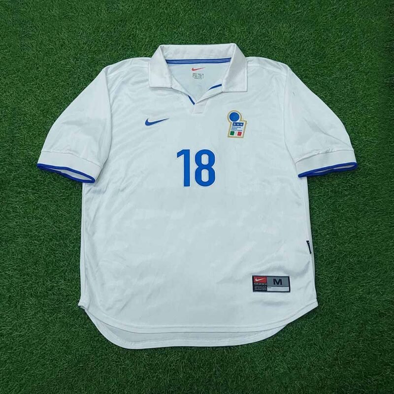 1998 ITALY AWAY SHIRT BAGGIO - Image 2