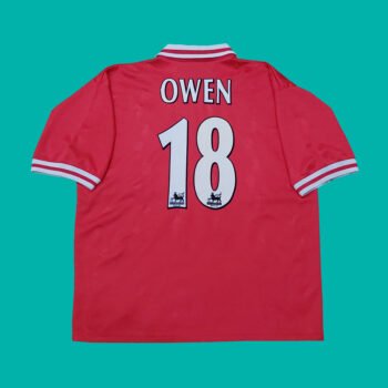 1997 – 98 LIVERPOOL HOME SHIRT OWEN