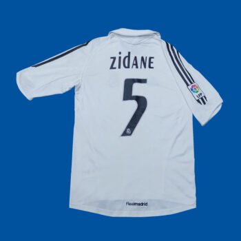 2005 – 06 REAL MADRID HOME SHIRT ZIDANE