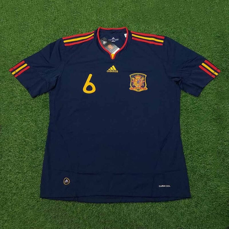 2010 SPAIN AWAY SHIRT INIESTA - Image 2