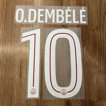 2025 - 26 PARIS ST GERMAIN HOME CUP NAMESET DEMBELE